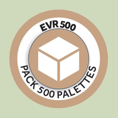 Pack 500 palettes